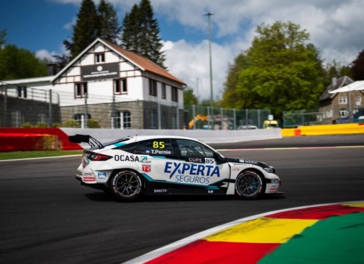 TCR Europe: histórico podio de Tiago Pernía, fue tercero en Spa