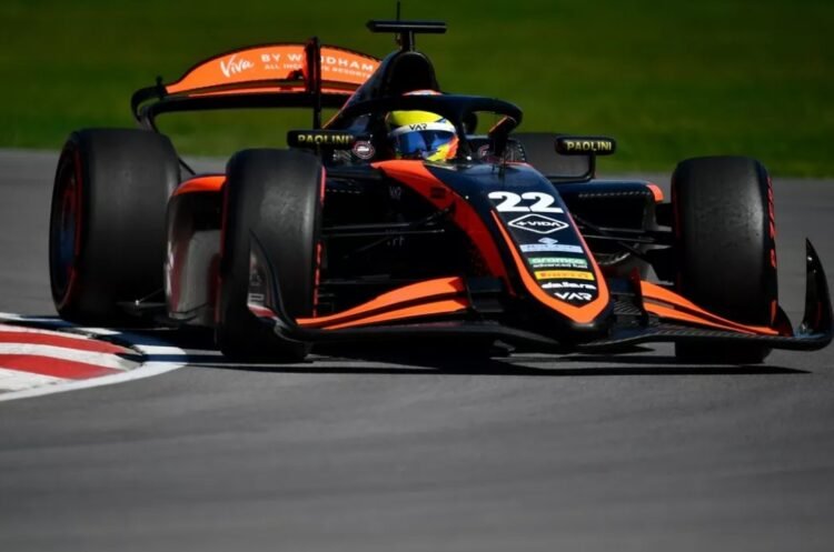 Alex Dunne lideró la práctica de F2 con Varrone en el top cinco