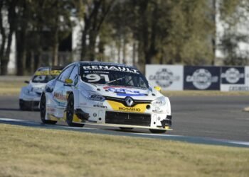 Ignacio Concina lideró el entrenamiento del viernes en San Jorge
