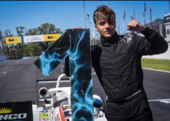 Bautista Facioli regresó al campeonato de Fórmula Nacional: “Extrañaba mucho estar arriba del auto”