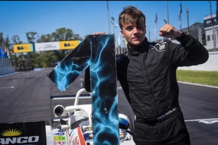 Bautista Facioli regresó al campeonato de Fórmula Nacional: “Extrañaba mucho estar arriba del auto”