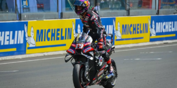 Histórico 1-2-3 de Aprilia en el GP de Francia: Jorge Martín venció a Bezzecchi