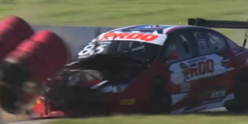 TC2000: Duro golpe de Benjamín Squaglia durante la clasificación