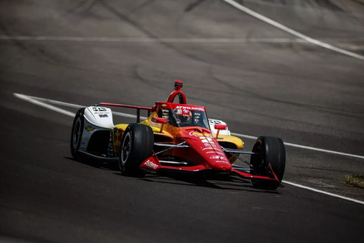 Indy 500: Newgarden lideró la práctica final, Pato O’Ward 20°
