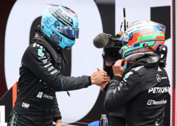 Primer duelo tenso entre Russell y Antonelli: una tormenta que Toto Wolff tiene que calmar