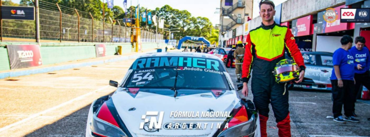 Un ganador de la Fórmula Nacional giró por primera vez en auto con techo: “Es un paso muy importante”