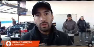 Julián Santero probó su BMW en La Plata: “Nos vamos contentos”