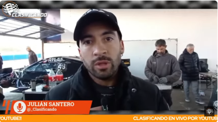 Julián Santero probó su BMW en La Plata: “Nos vamos contentos”