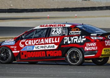 Ever Franetovich probó en San Nicolás: “Teníamos varias dudas sobre el funcionamiento del auto”