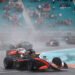 F2 en Miami: bajo una intensa lluvia, Varrone se retrasó por un toque en la carrera del domingo