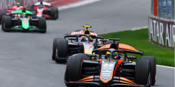 F2 en Canadá: Varrone volvió a sumar puntos y terminó la final con el récord de vuelta