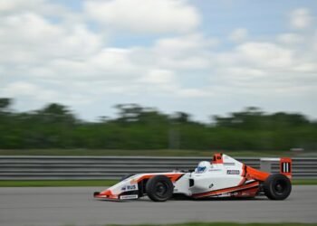 F4 Ligier: Lázaro Bainotti arrancó fuerte en Mid-Ohio