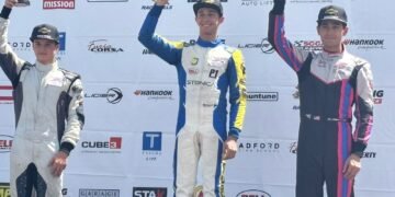 Mid-Ohio: Lázaro Bainotti sumó un nuevo podio en la F4 Ligier