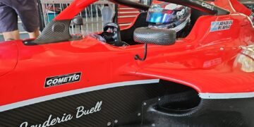 Fórmula 4 italiana: Joaquín Rubino realiza una prueba junto a la Scuderia Buell