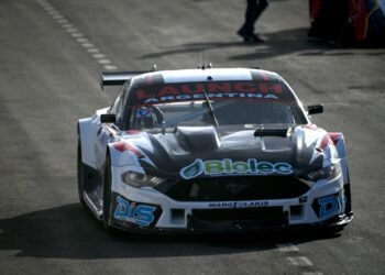 Ya ruge Rafaela: Gallo se quedó con el primer entrenamiento del TC Pista