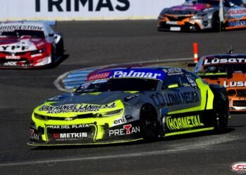 Abajo del podio: Marcos Landa fue penalizado en la Técnica tras la final en Rafaela