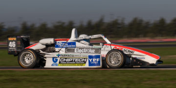 Fórmula Nacional: Bautista Faccioli se quedó con el mejor tiempo y larga desde la pole en la final sabatina