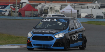 Valentino Spinella con Ford Ka fue el más veloz de la primera clasificación de la Clase Dos