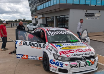 Ciaurro probó en San Nicolás antes de la fecha del TN APAT en San Nicolás