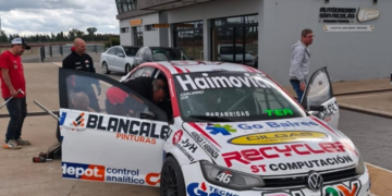 Ciaurro probó en San Nicolás antes de la fecha del TN APAT en San Nicolás