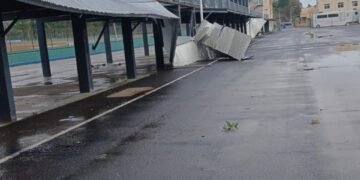 Un fuerte temporal en Concordia generó importantes daños y pérdidas en el autódromo