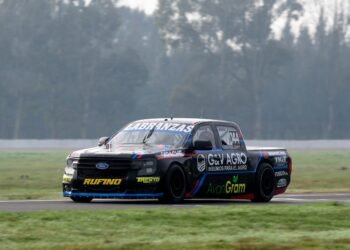 Faustino Cifre y Santiago Biagi ganaron cada una de las series de las TC Pista Pick Up