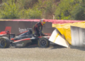 FIA F2: Varrone fue 3° y terminó con un despiste el entrenamiento en Bélgica