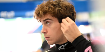 Colapinto tras su clasificación para la Sprint en Silverstone: “Día difícil”
