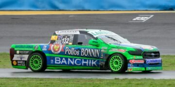 Pellandino se llevó el primer entrenamiento de las TC Pista Pick Up en Rosario