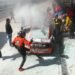 El momento de terror de Lambiris en la recarga de combustible: “Queda trabajar y pensar en Paraná”