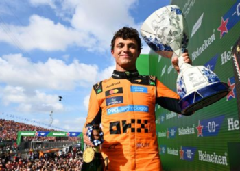 Lando Norris logró un triunfo a lo campeón en Países Bajos