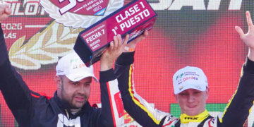 Nicolás González y el Fiat Uno de Lucio Rodríguez vencieron en la final de invitados de la Clase Tres