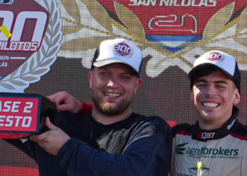 Matías Quaglia con Volkswagen Up ganó la final de invitados de la Clase Dos