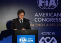 Milei abrió el Congreso de la FIA: “Tenemos las condiciones para recibir la Fórmula 1”