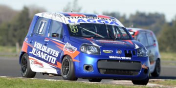 Juan Cruz Paulides y Tomás Fineschi se quedaron con lo mejor de los entrenamientos de la Clase Dos del Turismo Pista