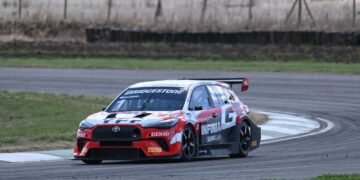 Matías Rossi “sacó chapa” y se quedó con la pole en Junín
