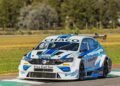 Lucas Carabajal con el VW Nivus del Halcón Motorsport se quedó con el mejor tiempo del Warm-Up