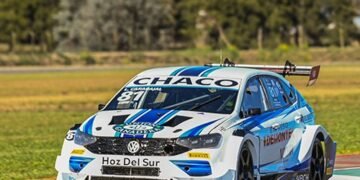 Lucas Carabajal con el VW Nivus del Halcón Motorsport se quedó con el mejor tiempo del Warm-Up