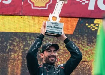 Santero y su segundo podio en la temporada: “Voy a estar en la pelea”