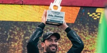 Santero y su segundo podio en la temporada: “Voy a estar en la pelea”