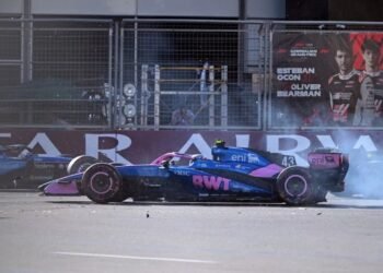 La dura penalización a Colapinto tras el accidente que provocó en el GP de Azerbaiyán