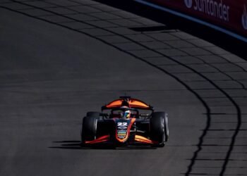 FIA F2: Varrone arrancó con el pie derecho el GP de España, fue segundo en el entrenamiento