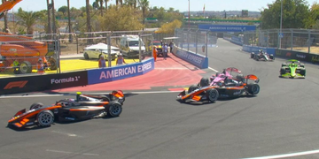 FIA F2: un toque dejó afuera del Sprint a Varrone, Miyata logró su primera victoria