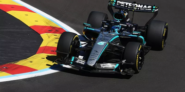 George Russell y Mercedes marcaron el camino en el primer entrenamiento en Madring: Franco Colapinto finalizó en la 13° posición