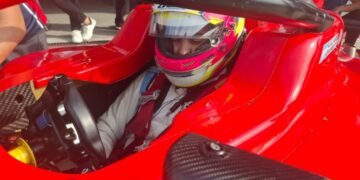 Nueva etapa en Europa: prometedor inicio de Lázaro Bainotti sobre un F4 italiana