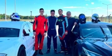 El equipo de Emiliano Monteagudo trabajó con jóvenes pilotos en autos de Top Race