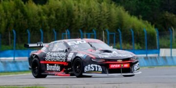 Bautista Damiani marcó el ritmo en el primer entrenamiento del TC Pista en Rosario