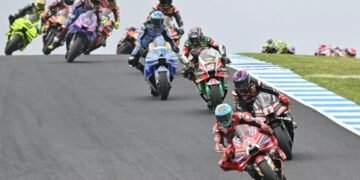 Marc Márquez ganó la Sprint en Australia: Jorge Martin se cayó cuando iba segundo