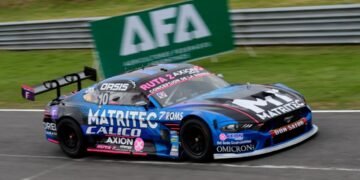 Gandulia dominó el último entrenamiento del TC Pista en Rosario
