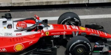 Sin Colapinto en pista, Leclerc marcó el ritmo en el primer entrenamiento del GP de México